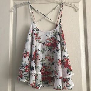 Floral Mutli-strap Top
